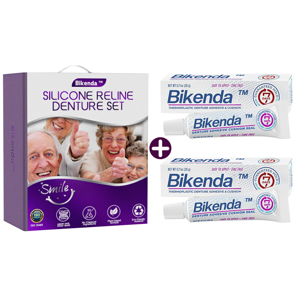 🎉💎Sitio web oficial | Bikenda™ Juego de reparación de dentaduras de silicona 👨🏻⚕️ Recomendado por el Consejo General de Odontólogos y Estomatólogos de España (COE)