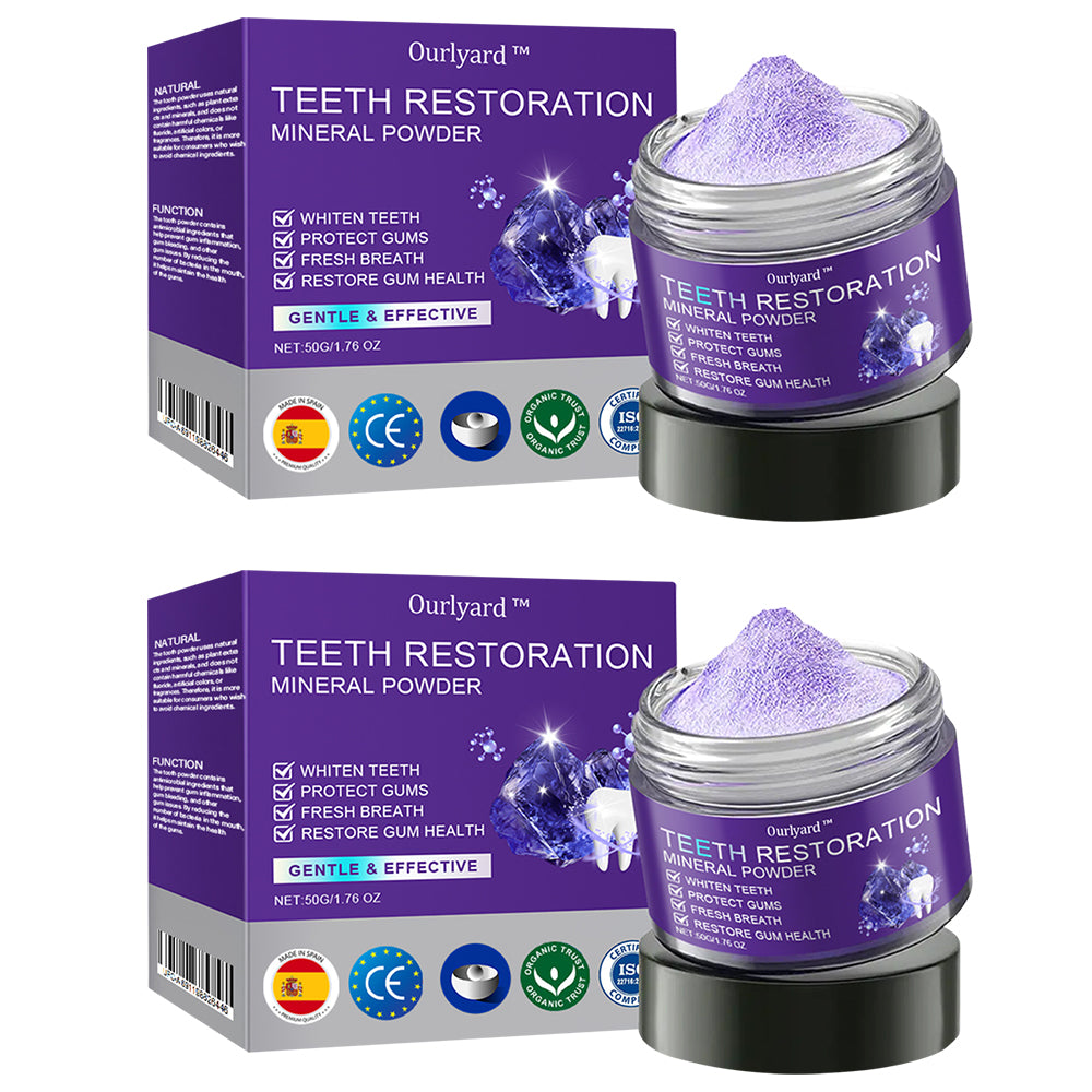 ✅👨🏻⚕️Tienda Oficial | Ourlyard™ Polvo Mineral para la Salud Denta👨🏻⚕️Obtener la Certificación de la Agencia Española de Medicamentos y Productos Sanitarios (AEMPS)