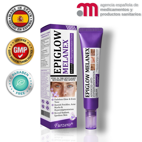 🔥Aprobado por el AEMPS | Furzero® EPIGLOW MelanEX Crema Avanzada Anti-Hiperpigmentación
