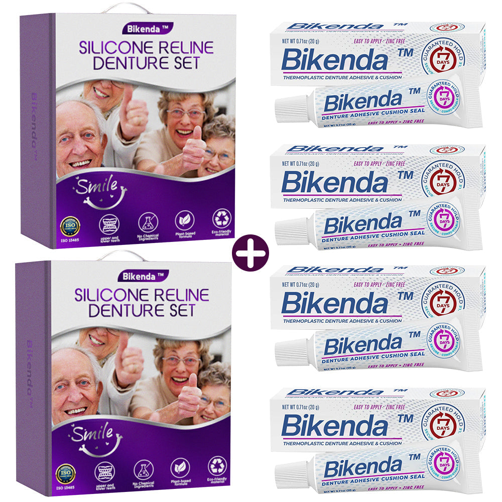 🎉💎Sitio web oficial | Bikenda™ Juego de reparación de dentaduras de silicona 👨🏻⚕️ Recomendado por el Consejo General de Odontólogos y Estomatólogos de España (COE)