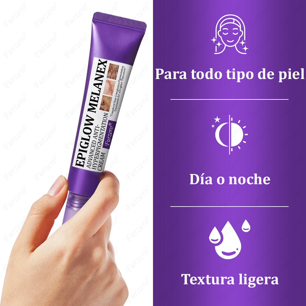 🔥Aprobado por el AEMPS | Furzero® EPIGLOW MelanEX Crema Avanzada Anti-Hiperpigmentación