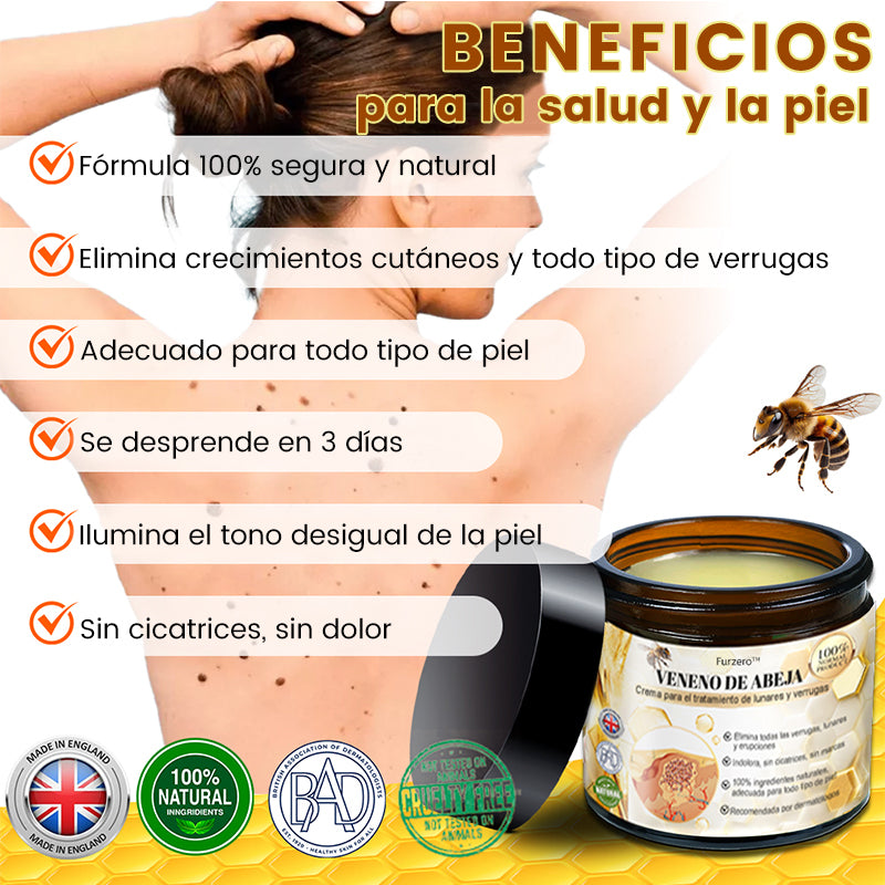 🎏Turonu™ Crema de Tratamiento con Veneno de Abeja (🔥Último día, 80 % de descuento)