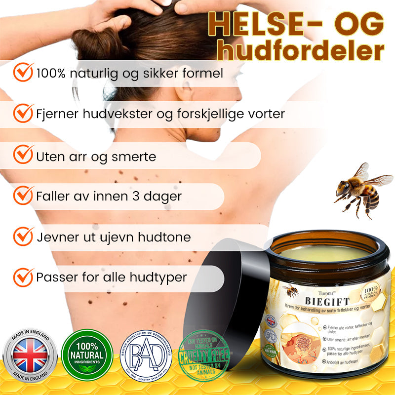 👔Turoment™ Bie Gift Behandlingskrem (🔥Siste dag, 80 % rabatt)