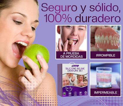 🎉💎Sitio web oficial | Bikenda™ Juego de reparación de dentaduras de silicona 👨🏻‍⚕️ Recomendado por el Consejo General de Odontólogos y Estomatólogos de España (COE)